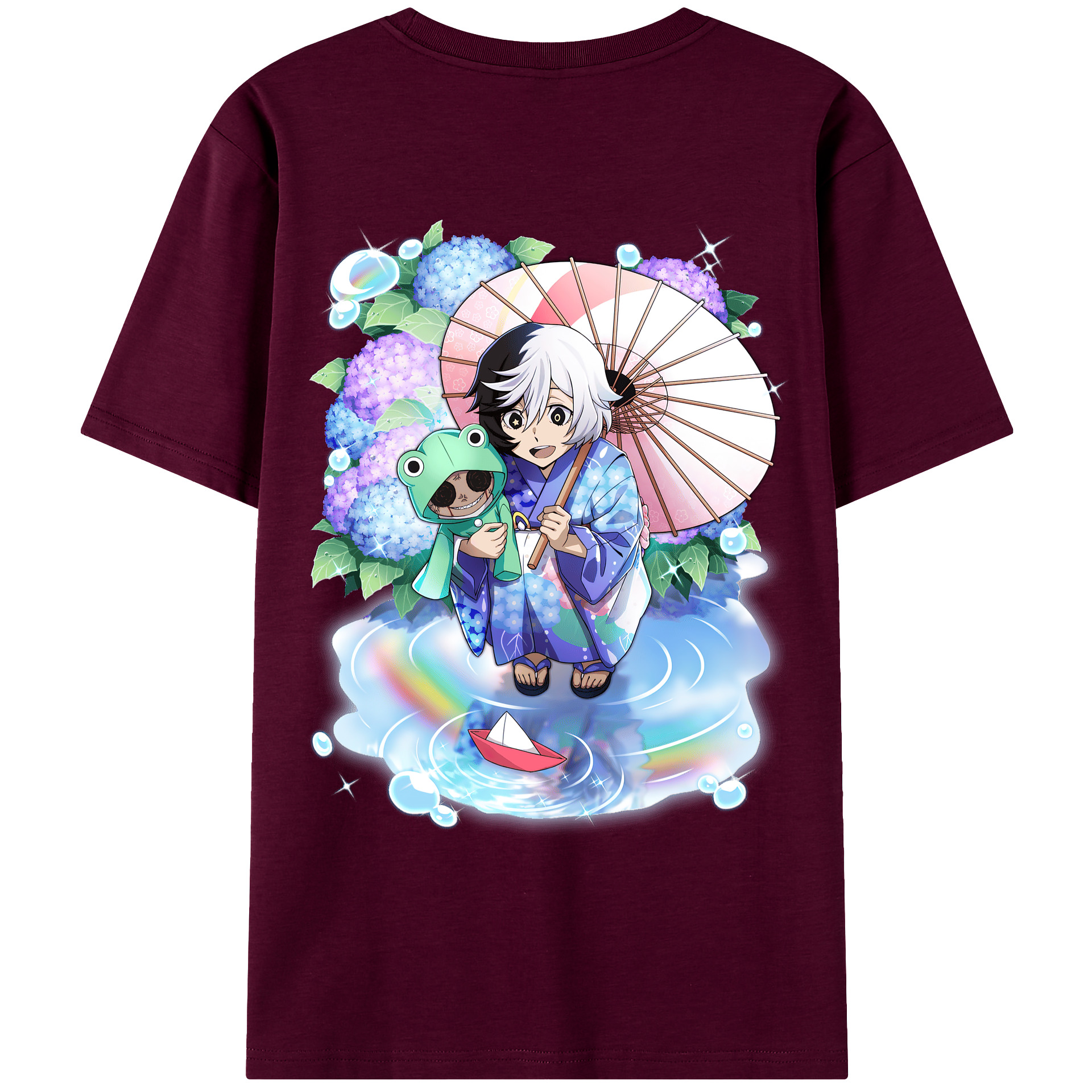 （画像用） 文豪ストレイドッグス Bungo Stray Dogs レディース半袖Tシャツ(バックプリント)